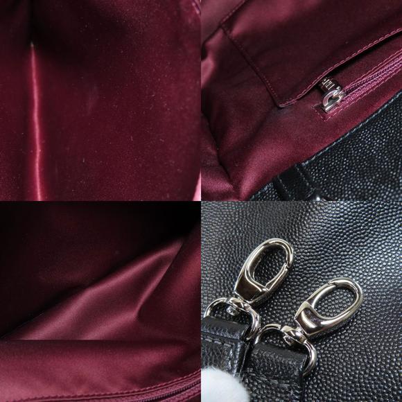 Chanel Coco Mark Silver Metal Fittings 2way Handbag - Picture 6 of 9